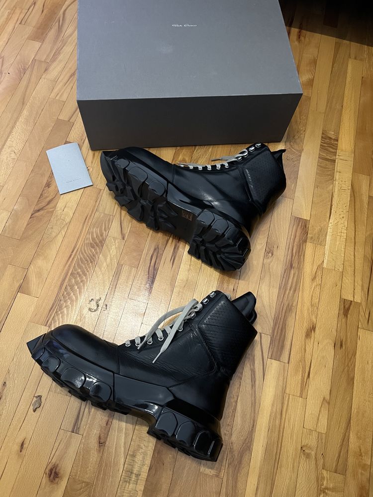 Rick Owens TRACTOR BOOTS 45 номер