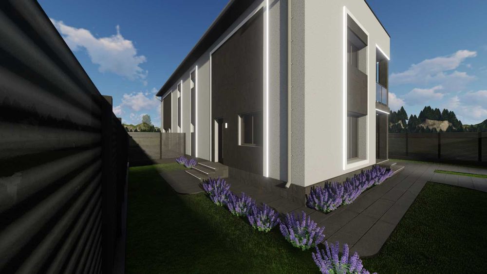 Vilă tip Duplex – Construcție Nouă, Târgu Jiu, Str. Aleea Islaz