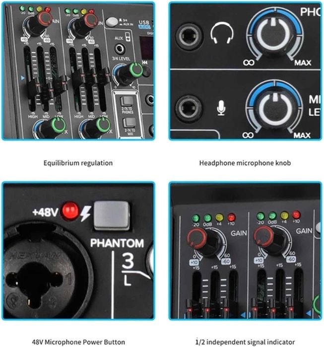 Преносим DJ миксер