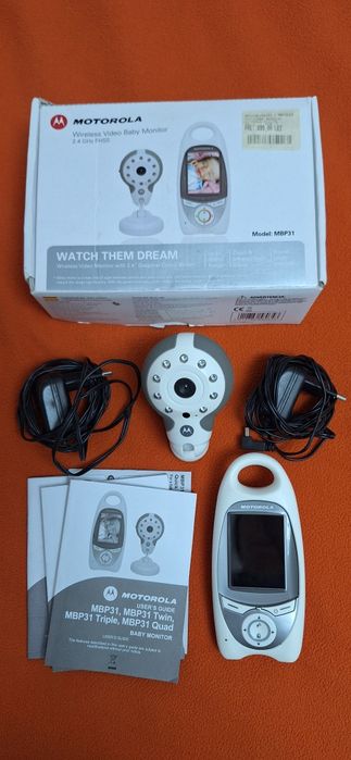 Wireless video baby monitor