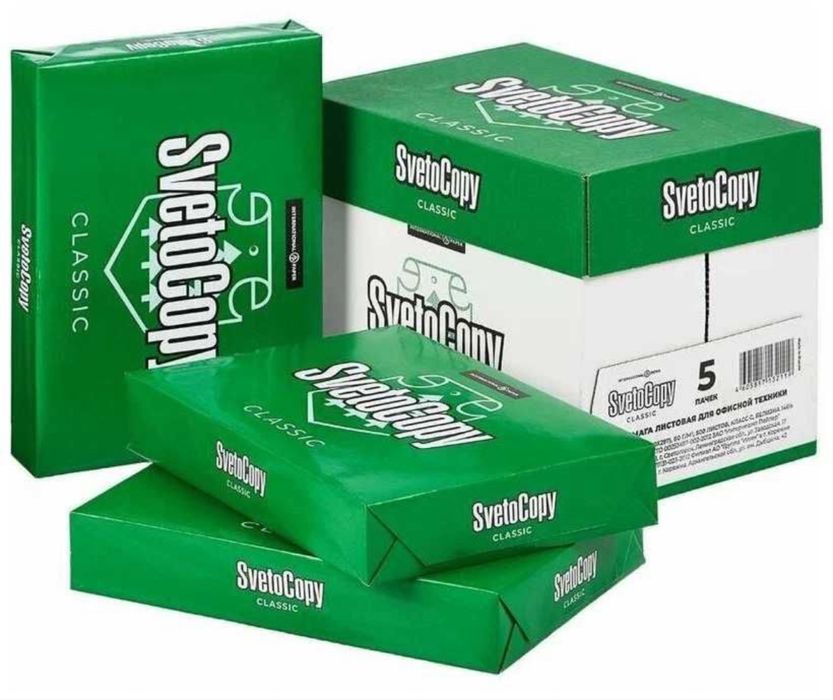 Бумага для офисной техники SvetoCopy A4 Classic 80 г/м², 500 л.