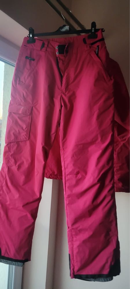 Costum geaca pantaloni schi snowboard femei fucsia Cygnus marime 38