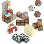 Cuburi magnetice, Blocuri de constructie magnetice, tip Montessori