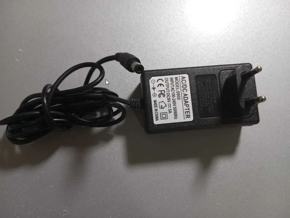 Адаптер, зарядка на кассовые аппараты Порт 9 вольт 5 ампер