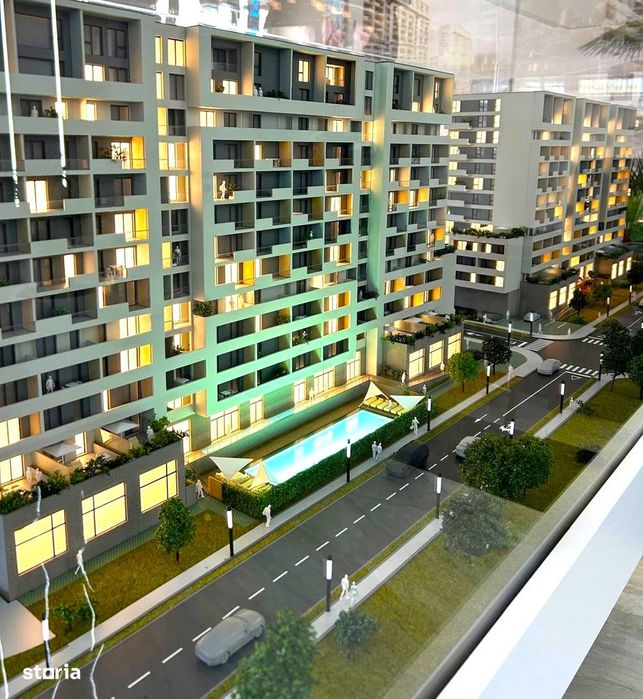 2 Camere/ Incalzire pardoseala/ Splaiul Unirii