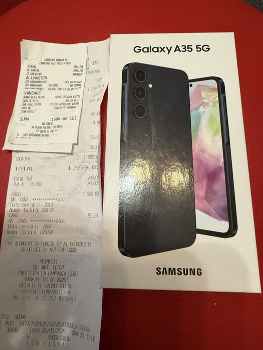 Samsung A35  5G,NOU , 128 GB, Sigilat