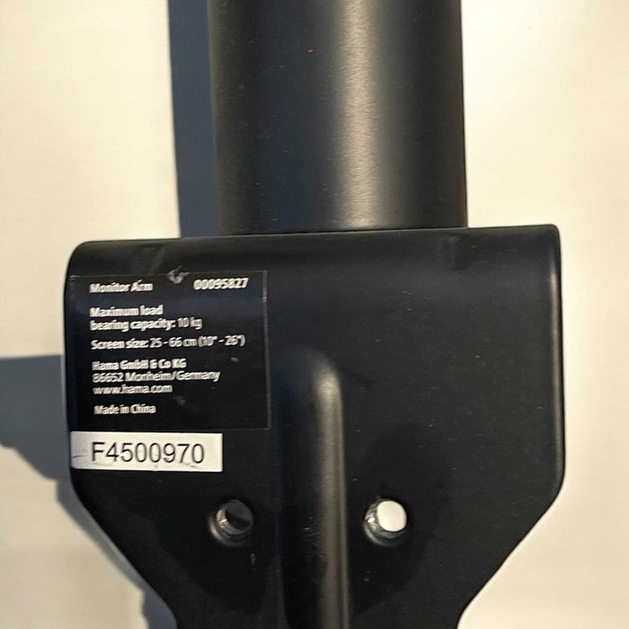 Suport birou, 1 monitor, HAMA, folosit, transport gratuit