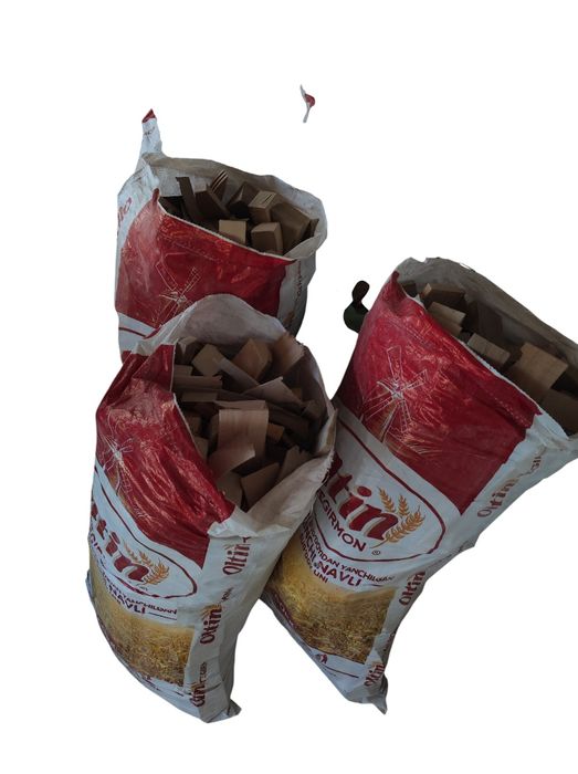 Ўтин қаттиқ ёғоч, ёнғоқ чинор дан