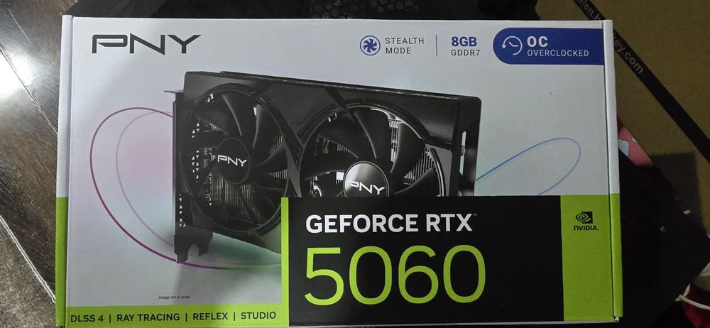 Видекарта pny Rtx 5060 8gb
