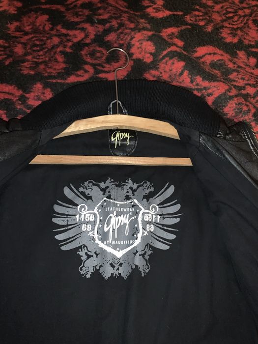 Geaca de piele naturala