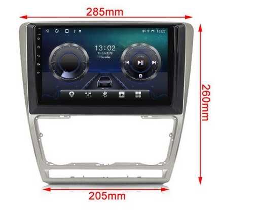 Navigatie Skoda Octavia2- 2005/2012, 4G RAM/32G ROM, MONTAJ INCLUS