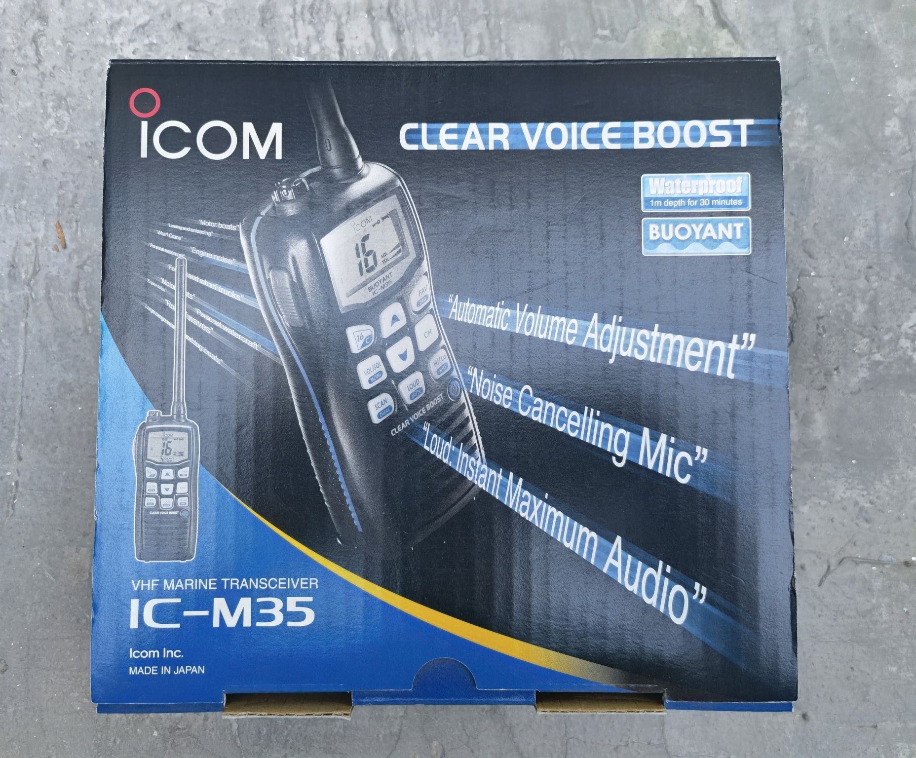 Statie radio marina de comunicare Icom IC - M35