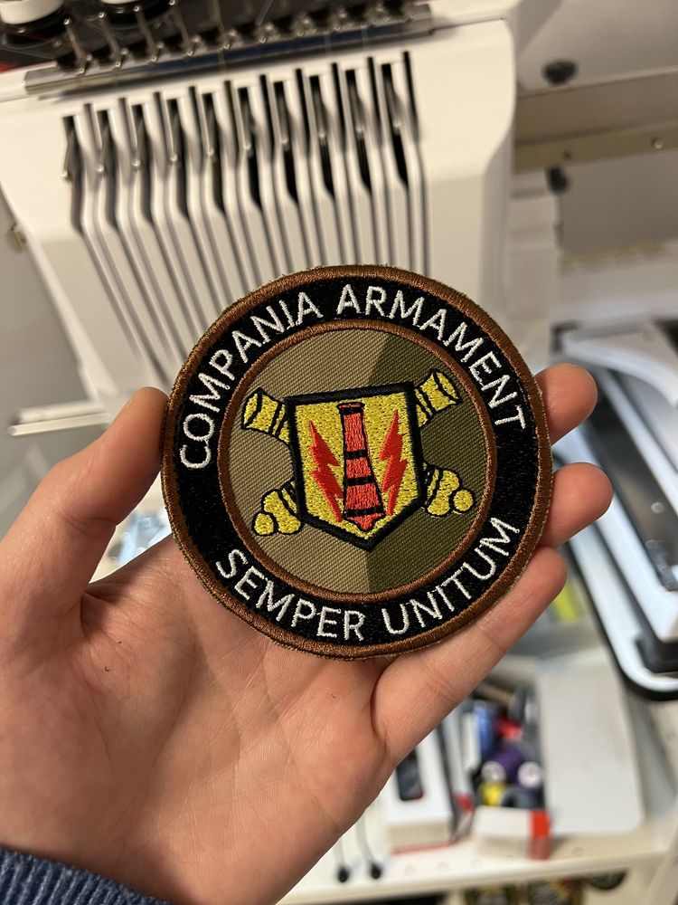 Patch-uri, Embleme ecusoane  militare la comanda