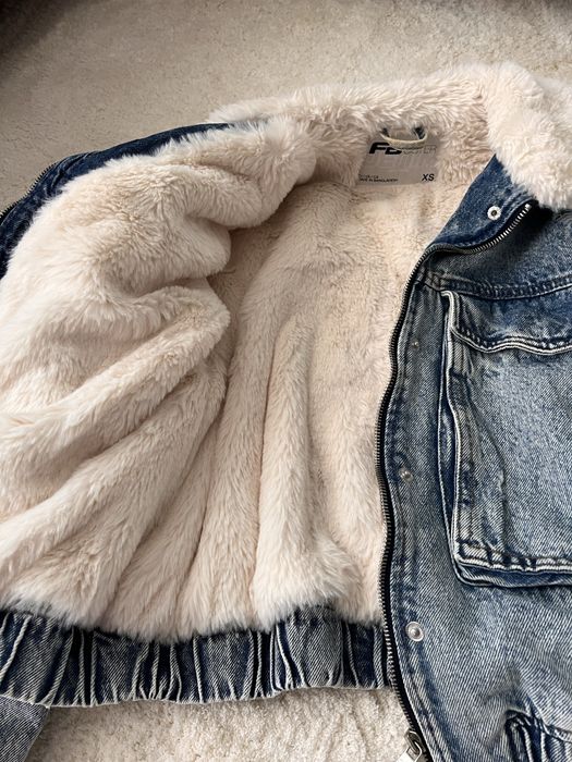 Зимно дънково яке