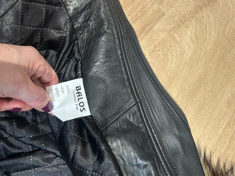 Дамско яке естествена кожа