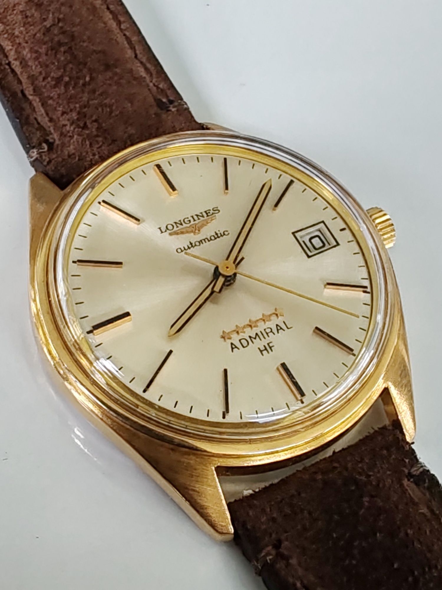Ceas Longines Admiral 5 Stars Automatic Aur 18k
