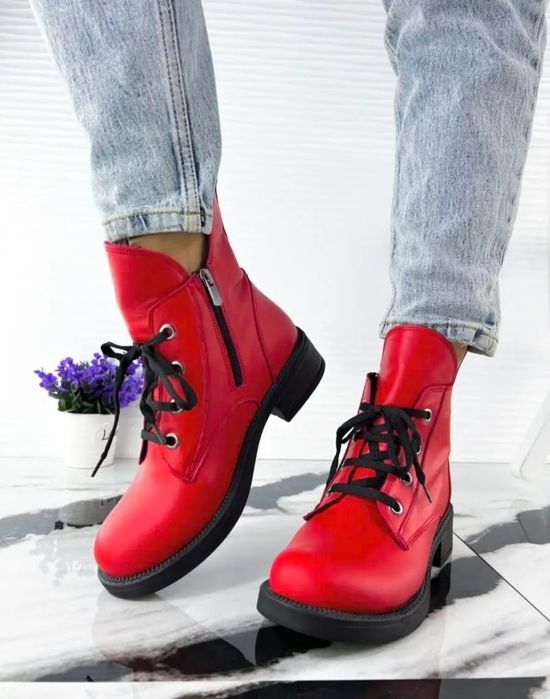 Ботинки натуральная кожа