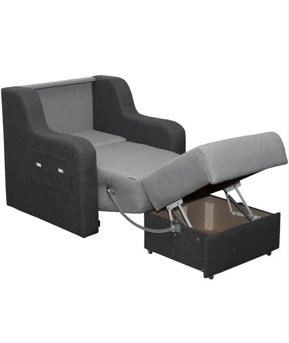 Fotoliu nou cu lada depozitare