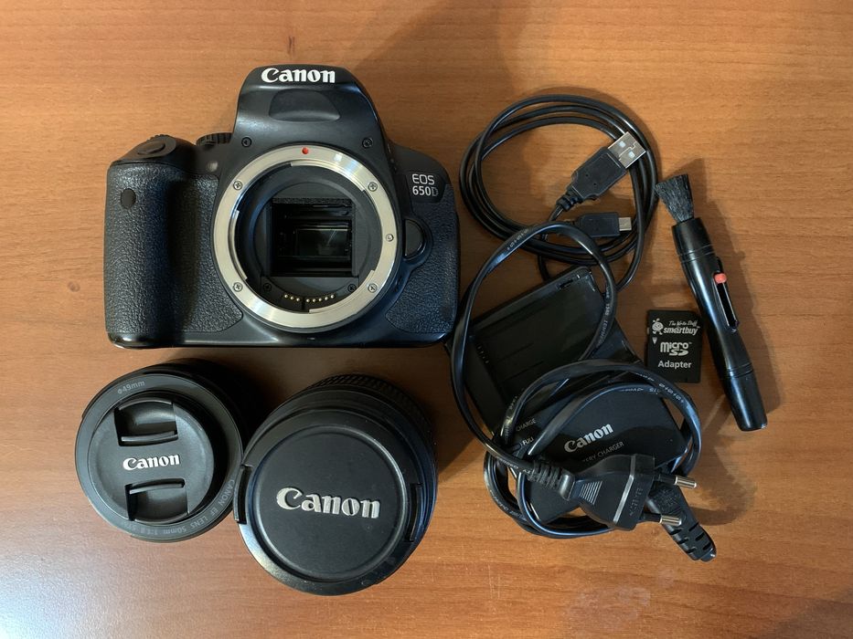 фотоаппарат Canon 650D (full set)