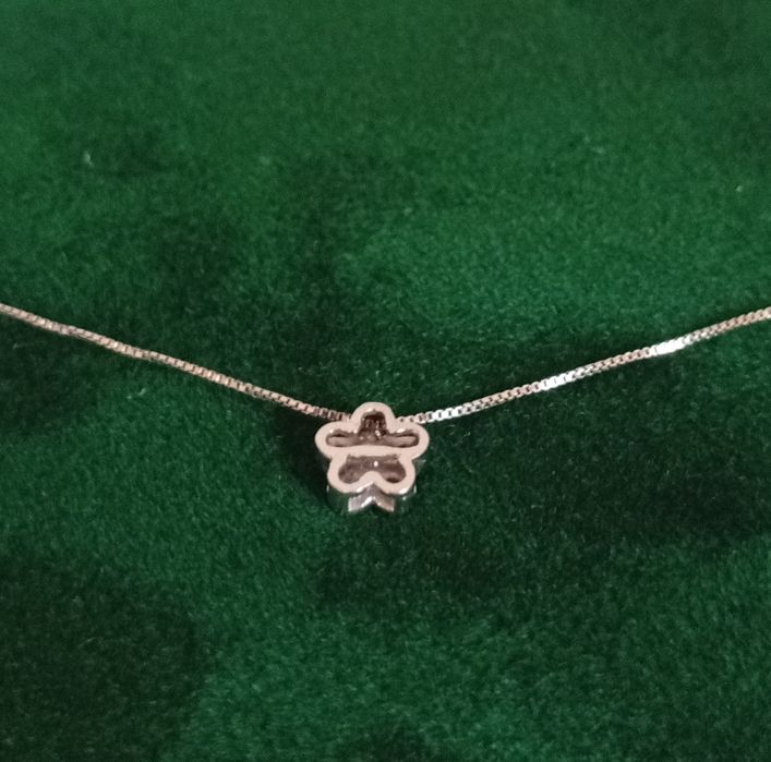 Lanț aur cu diamante