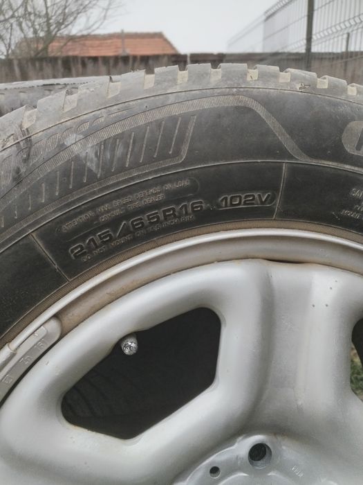 Jante tabla cu cauciucuri Goodyear Duster