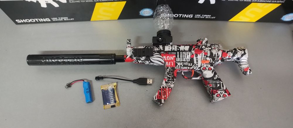 Електрически автомат Гел Бластер с меки топчета