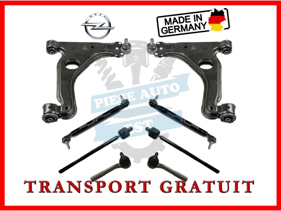 Kit brate Opel Astra H Zafira B 2004-2010, set complet 8 piese