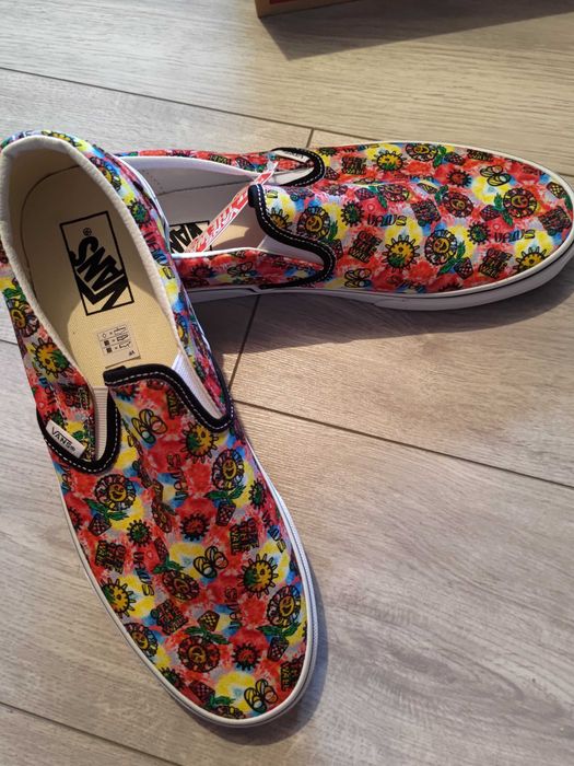 Vans Slip On culoare rosie