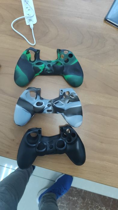 Силиконовые чехлы на dualshock 4, dualsense 5 джойстики