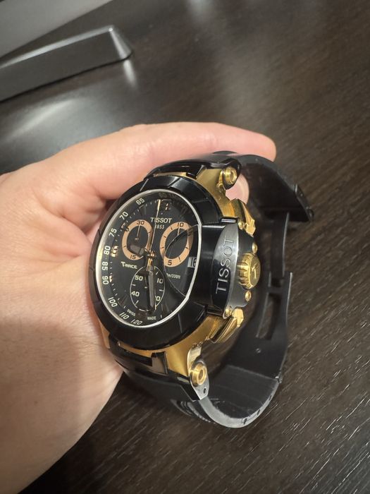 TISSOT T0484172705706 T-Race Chronograph Gold