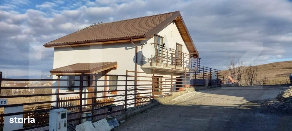Oportunitate! Investitie!Casa finisata,4 camere,126 mp, 356 mp teren ,