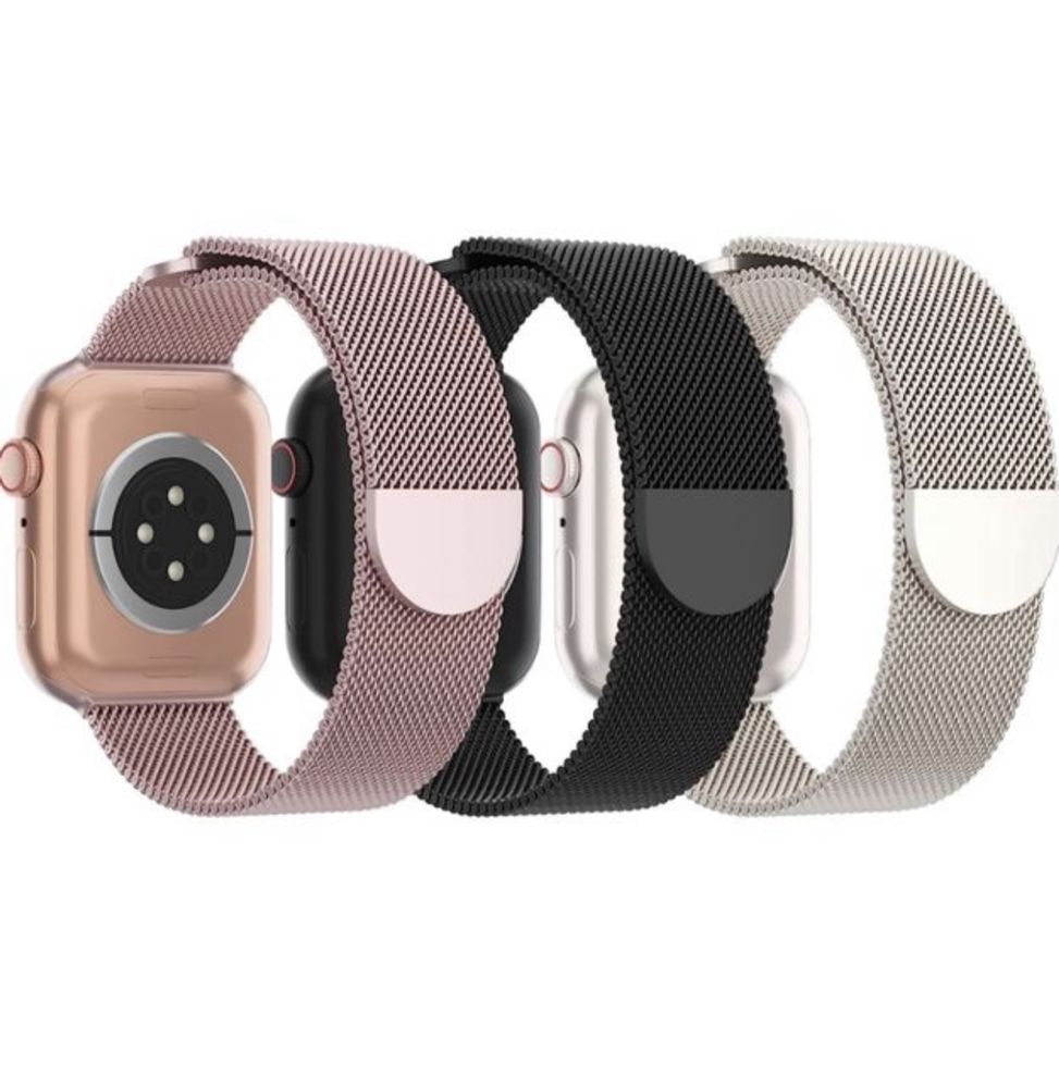 Curea Husa Hoco Magnetic Type Metalica Compatibila Ceas Apple Watch