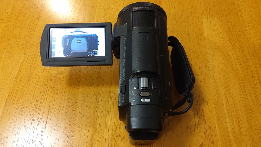 Camera video Sony 4K (FDR-AX33)