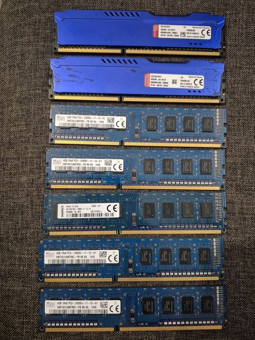 Memorie RAM DDR4 8GB laptop si DDR3 4GB/2GB/1GB desktop
