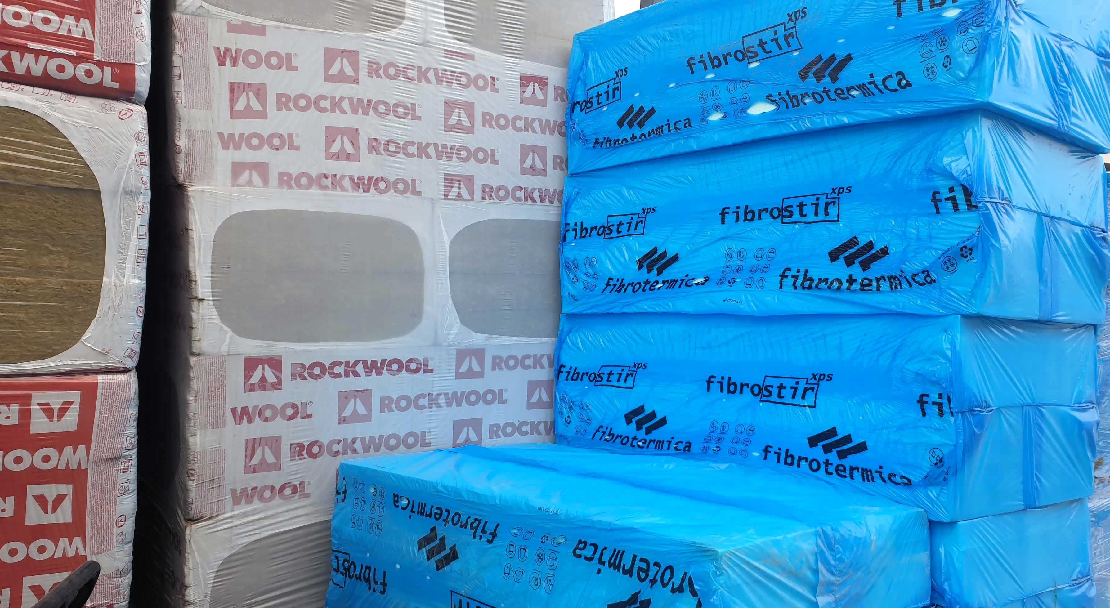 Vata bazaltica pentru fatade Rockwool, Knauf