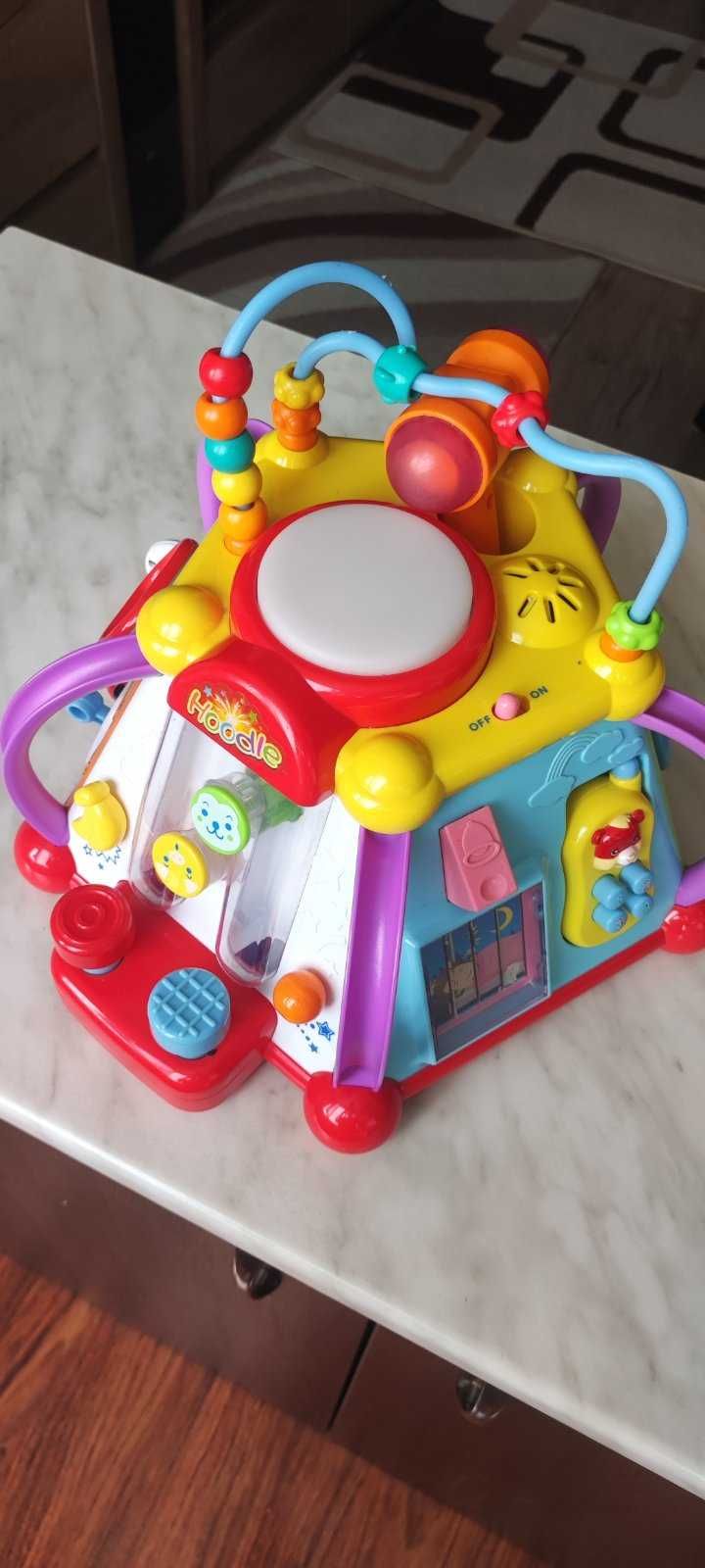 Интерактивен куб музикална играчка Mappy Toys 6 зони за игра телефон