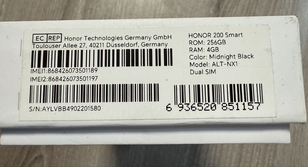 Honor 200 smart 256GB