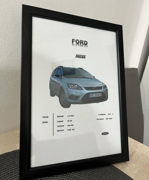 Tablou personalizat cu masina / motor / bicicleta