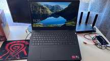Лаптоп DELL Inspiron 14 3515, 15.6" HD + Natec охладител
