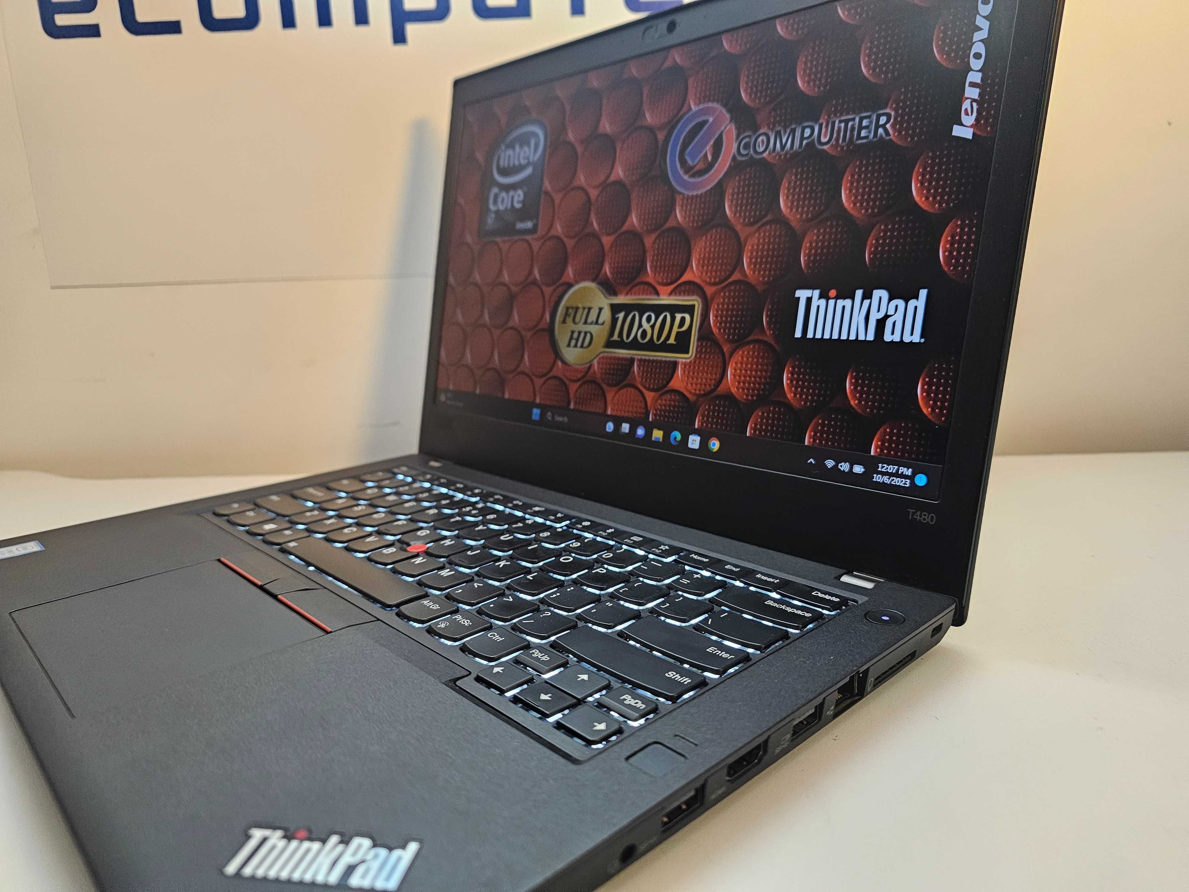 Laptop Lenovo 14 inch FullHD i7 gen 8 iluminare . Garantie