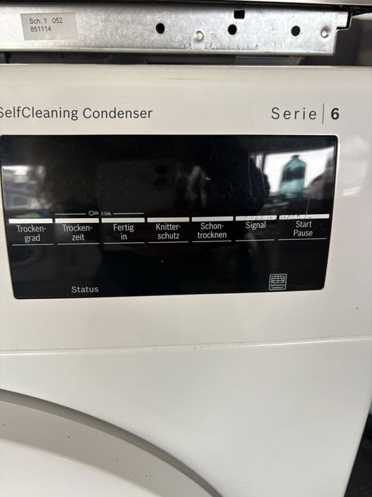 Сушилня Bosch Serie 6 WTW834F0 – 8 кг, термопомпа