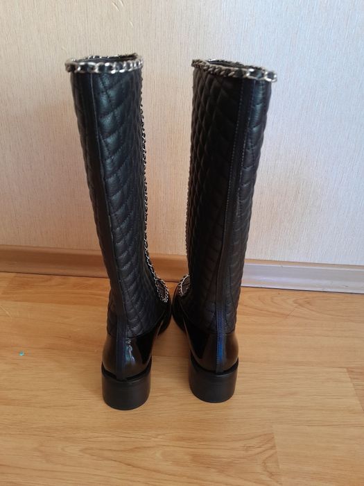 Chanel ботуши ест.кожа