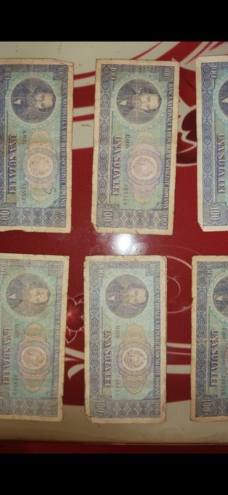 Vând bancnote 100 lei