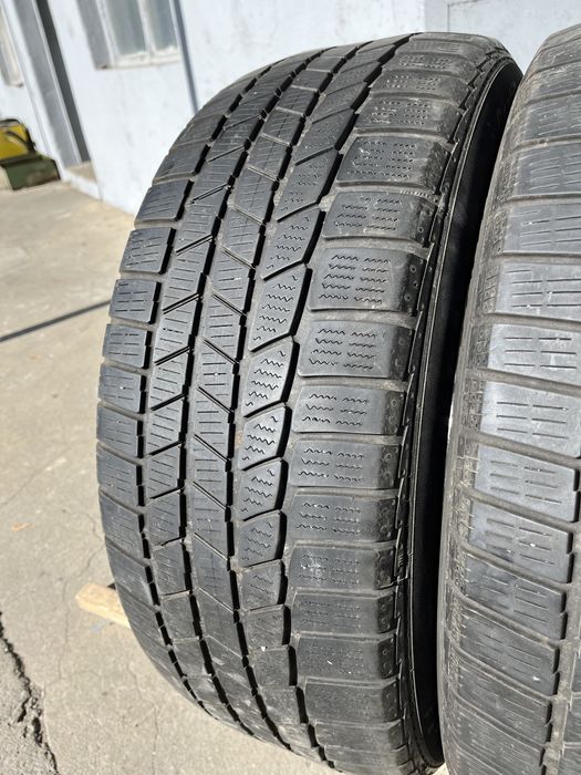 2 бр.  зимни гуми 235/55/18 Continental DOT 4118 5 mm