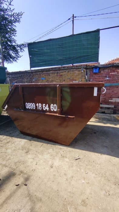 Контейнери под наем за събиране и извозване на отпадъци