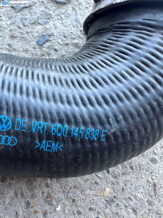 Furtun Conducta Aer Intercooler Seat Cordoba 1.9 TDI ASZ 2002 - 2008 Cod 6Q0145838E [X3955]