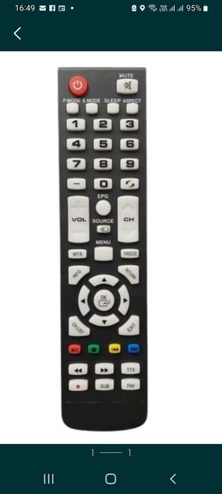 Telecomanda Vortex, Utok, Prima, Samus LE22-24-32-40C1 fuste