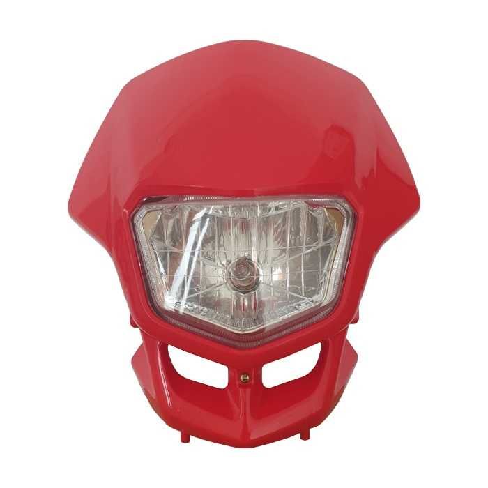 Предна маска и фар за мотоциклети и АТВ, два цвята