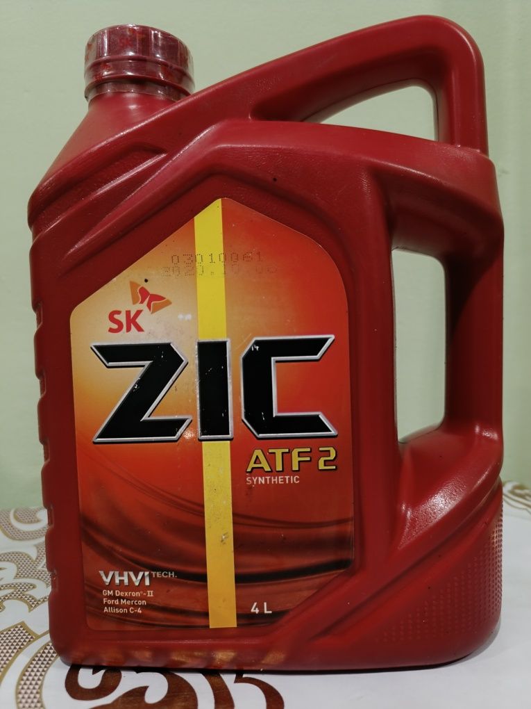 ZIC ATF II 4л, масло трансмиссионное