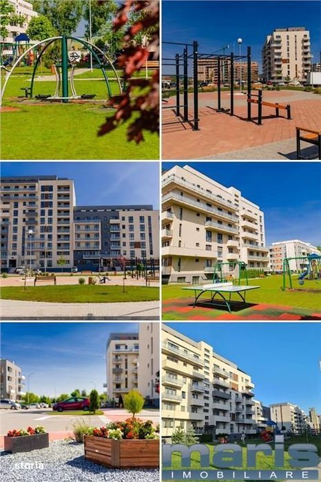 Apartament NOU cu 2 camere Maurer optional 2 parcari